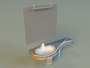 washbasin 3 Modèle 3D