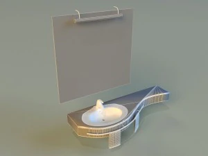 washbasin 3 3D Model