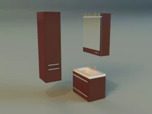 洗面台4 3Dモデル