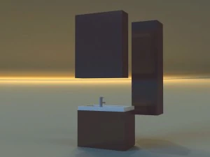 洗面台4 3Dモデル