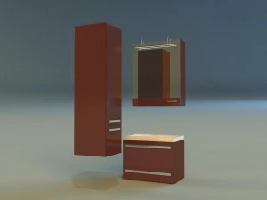 洗面台4 3Dモデル