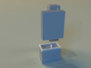 洗面台4 3Dモデル