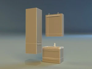 洗面台4 3Dモデル