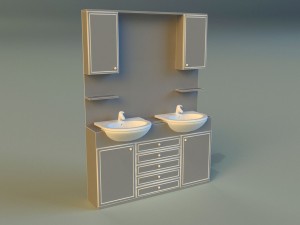 washbasin 14 3D मॉडल