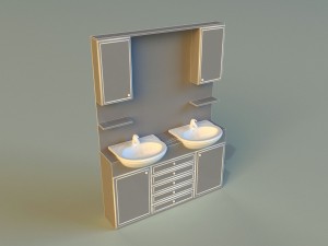 washbasin 14 3D मॉडल