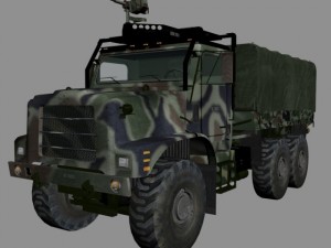 military vehicle 3D Model