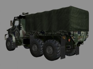military vehicle 3D Model