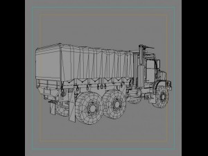 military vehicle 3D Model