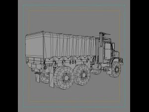 military vehicle 3D Model