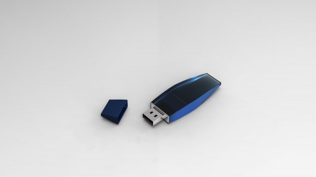 usb flash drive 3D Model .c4d .max .obj .3ds .fbx .stl .blend 