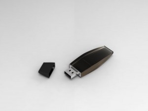 usb flash drive 3D Model