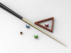 billiard 3D मॉडल