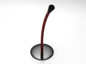 microphone Model 3D