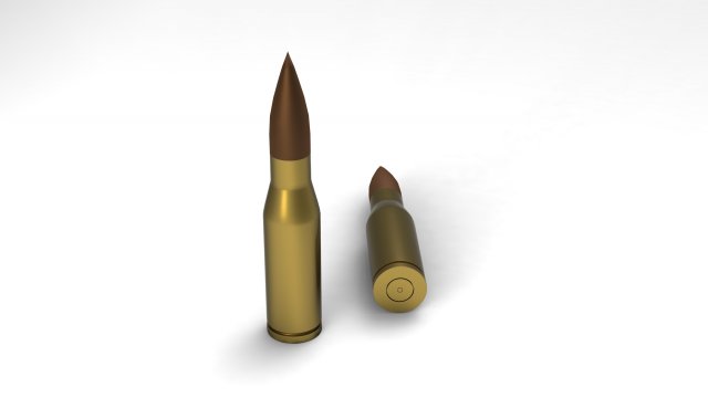 bullet Modelo 3D .c4d .max .obj .3ds .fbx .stl .blend 