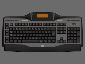 g15 logitech keyboard 3D 模型