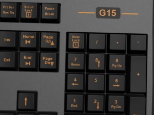 g15 logitech keyboard 3D 模型