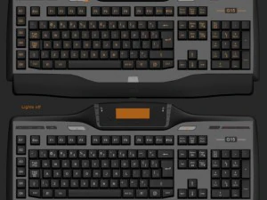 g15 logitech keyboard 3D Model