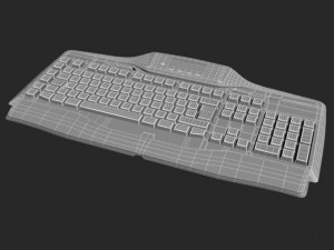 g15 logitech keyboard 3D 模型