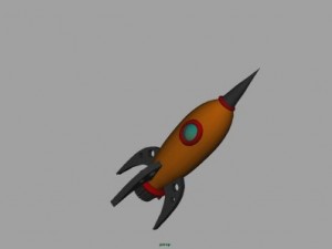 fantasy rocket Modelo 3D