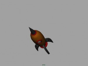 fantasy rocket 3D Model