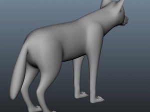 wolf 3D Model