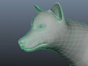 wolf 3D Model