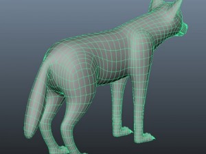 wolf 3D Model