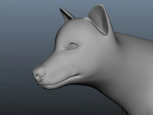 wolf 3D Model