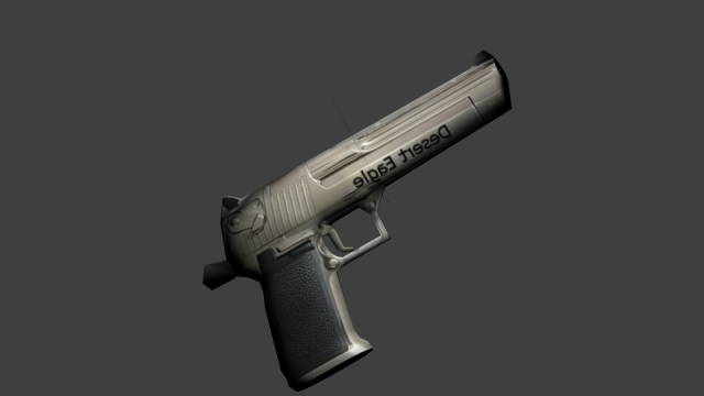 desert eagle Modelo 3D .c4d .max .obj .3ds .fbx .stl .blend 
