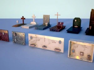 tombs 3D Model