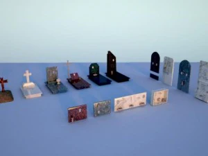 tombs 3D Model