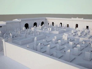 cemetery 3D Model