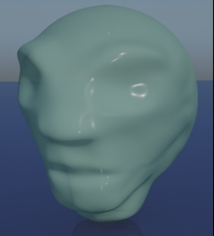 alienhead 3D Model .c4d .max .obj .3ds .fbx .stl .blend 