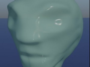 alienhead Modelo 3D
