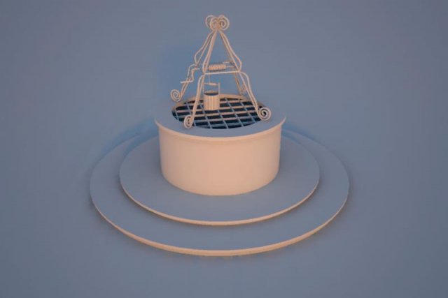well 3D Model .c4d .max .obj .3ds .fbx .stl .blend 