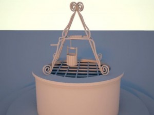 well 3D Model