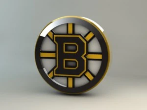 boston bruins 3d logo 3D Model