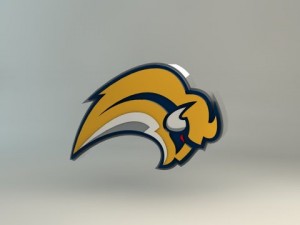buffalo sabres 3d logos Modelo 3D