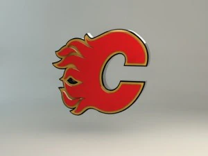 płomienie Calgary Model 3D