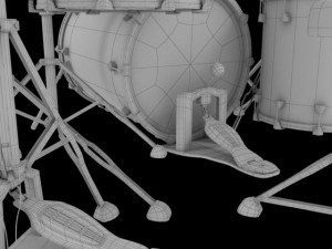 drum kit buzz Model 3D