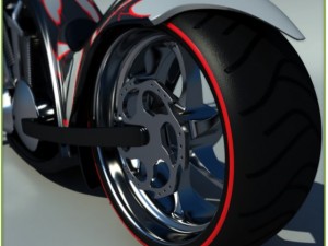chopper 3d 3D Model