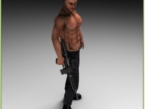 armed anarchist 3Dモデル