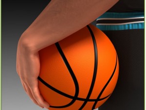 animated basketball player white 3D मॉडल