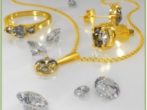 jewelry collection 3D 모델