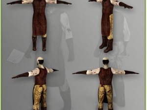 zombie butcher 3D 모델