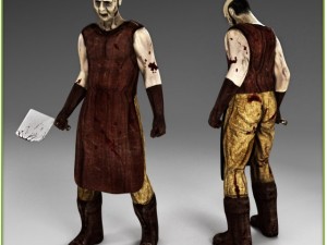 zombie butcher 3D 모델