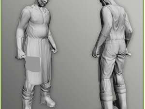 zombie butcher 3D 모델