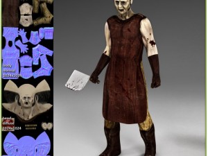 zombie butcher 3D 모델