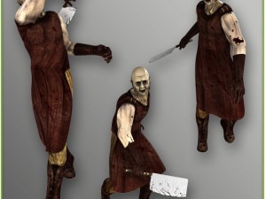 zombie butcher 3D 모델