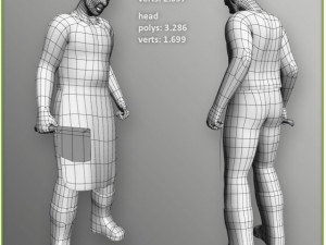 zombie butcher 3D 모델